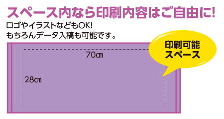 印刷可能範囲70×28cm